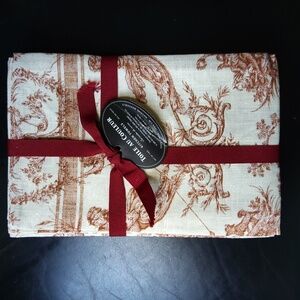 💥NEW💥Linen Kitchen Towels Toile Au Couleur (Set Of 2)